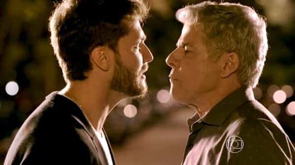 Cláudio fica com Léo no final de "Império" (Foto divulgação: Gshow)