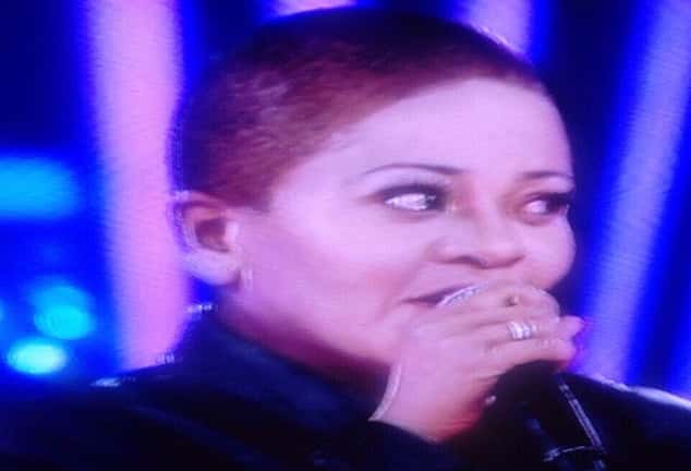 Vanessa Jackson raspa o cabelo no "Esse Artista Sou Eu". (Foto: Divulgação)