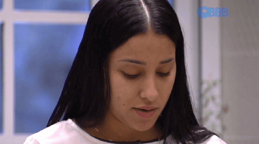 Talita fez insinuações polêmicas (Foto: Reprodução)