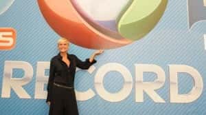 Xuxa em sua chegada à Record (Foto: Blad Meneghel)