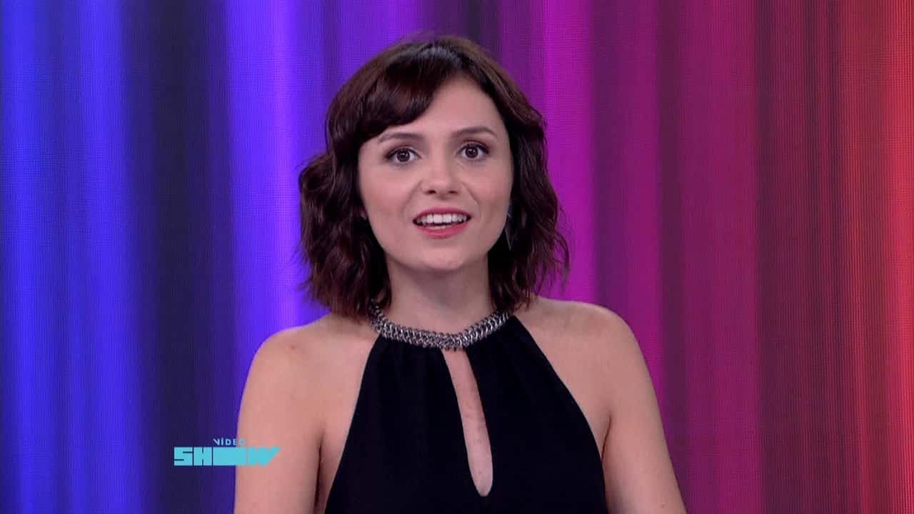 Monica Iozzi está quase de saída do Vídeo Show (Foto: Reprodução/Globo)