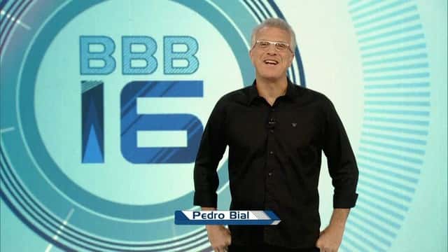 Pedro Bial comanda o "BBB". (Foto: Reprodução)