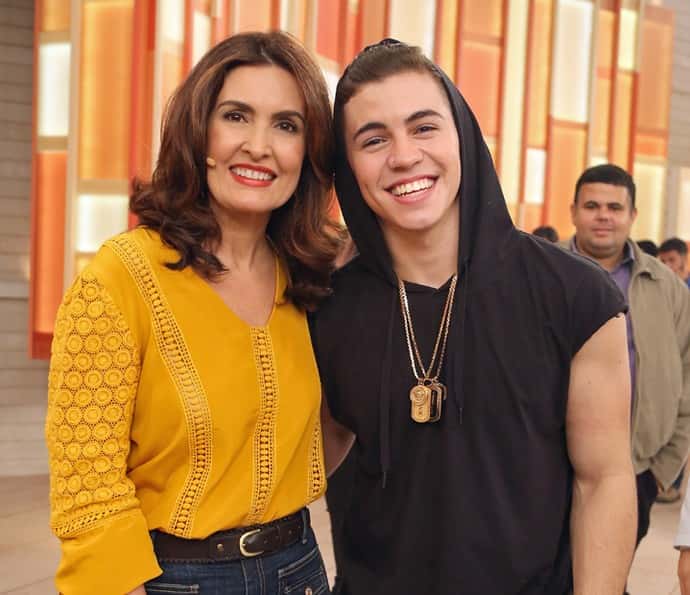 Biel levou os fãs à loucura! (Foto: Isabella Pinheiro/Gshow)