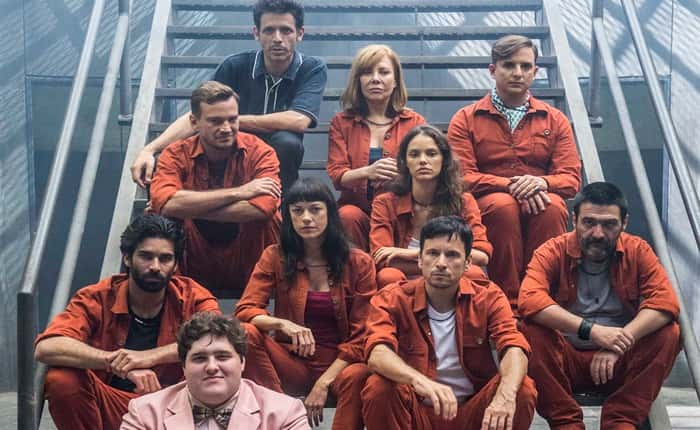 Daniel Burman (diretor) e o elenco da versão internacional de ‘Supermax’ (Foto: Globo/Renato Rocha Miranda)