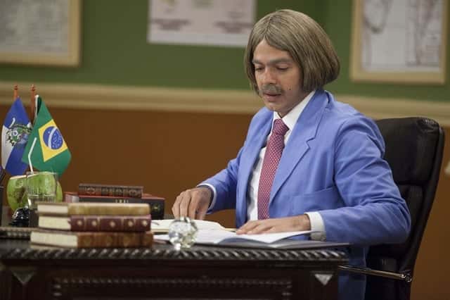 Professor Raimundo (Bruno Mazzeo) em cena da segunda temporada da "Escolinha" (Foto: Globo/Pedro Curi)