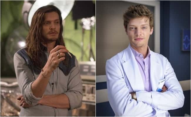 Pierre em "Magnífica 70" (à esq.) (Foto: Montagem/Divulgação)