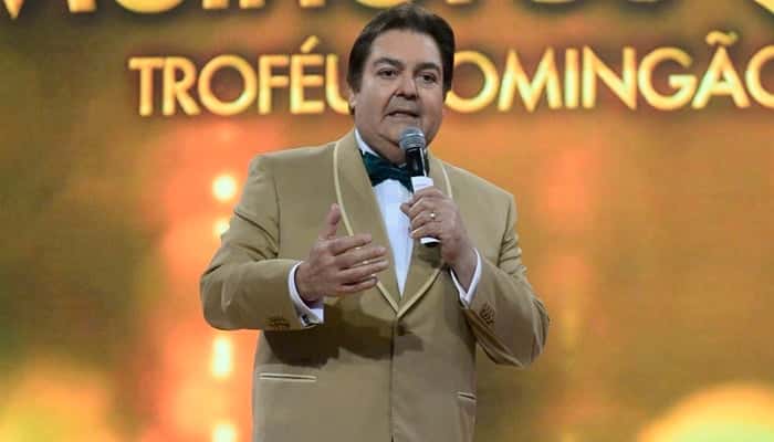 Faustão no Troféu Melhores do Ano. (Foto: Globo/Renato Rocha Miranda)