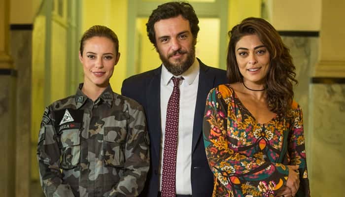 Paolla Oliveira, Rodrigo Lombardi e Juliana Paes em "A Força do Querer" (Foto: Globo/Mauricio Fidalgo)