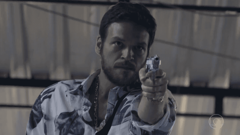 Rubinho (Emílio Dantas) em cena de "A Força do Querer" (Foto: Reprodução/Globo)