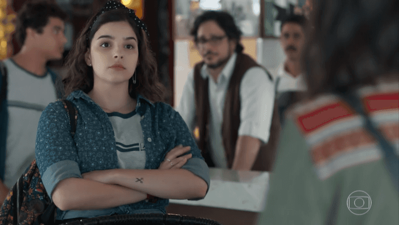 Keyla (Gabriela Medvedovski) em cena de Malhação: Viva a Diferença (Foto: Reprodução/Globo)