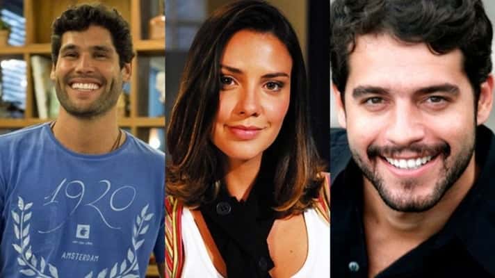 Dudu Azevedo, Camila Rodrigues e Guilherme Winter seriam os protagonistas de Topíssima na Record. (Foto: Reprodução)