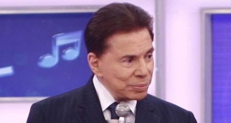 Silvio Santos em seu programa no SBT (Foto: Reprodução)
