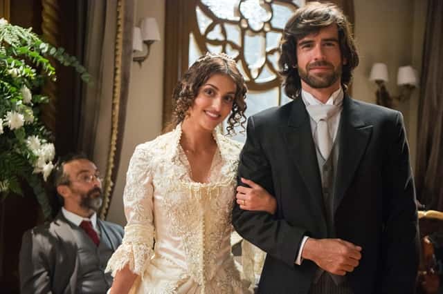 Cecília (Anaju Dorigon) e Rômulo (Marcos Pitombo) (Foto: Globo/Raquel Cunha)