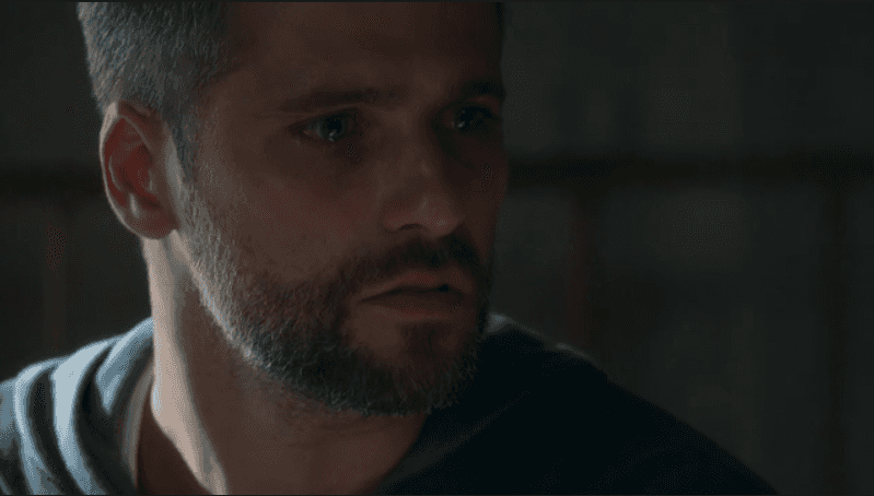 Gabriel (Bruno Gagliasso) em O Sétimo Guardião (Foto: Reprodução/Globo)