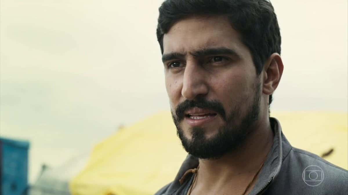 Será que Jamil encontrará a sua amada em Órfãos da Terra (Foto: Reprodução/Globo)