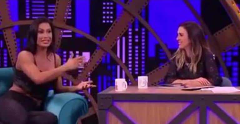 Gracyanne Barbosa durante "Lady Night" (Foto: Reprodução/TV Globo)