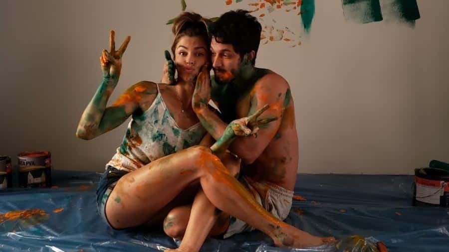 Grazi Massafera e Rômulo Estrela protagonizaram cenas para lá de românticas em "Bom Sucesso", da Globo (Foto: Divulgaçãp / TV Globo)