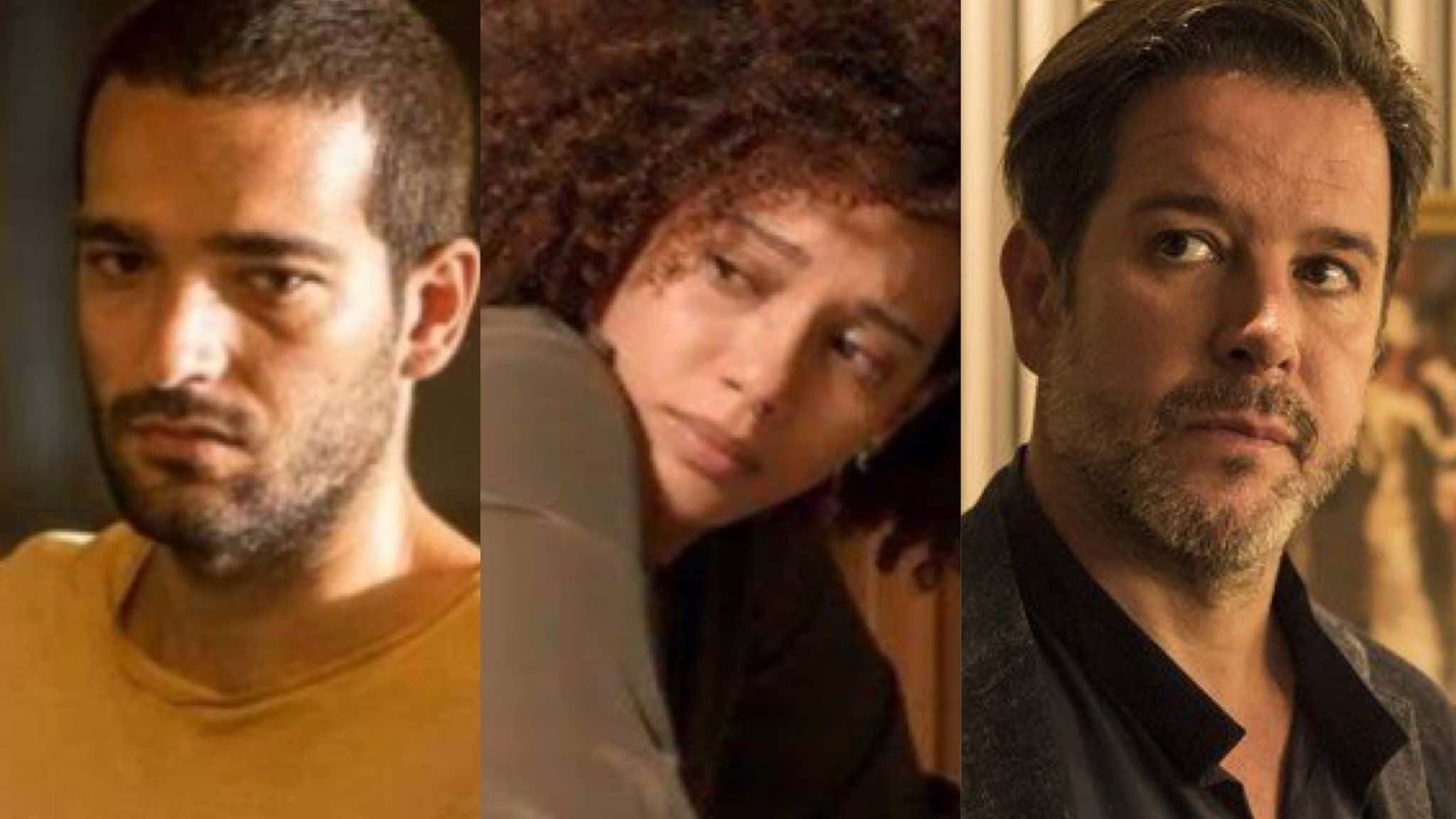 Sandro, Vitória e Raul (Montagem: TV Foco)