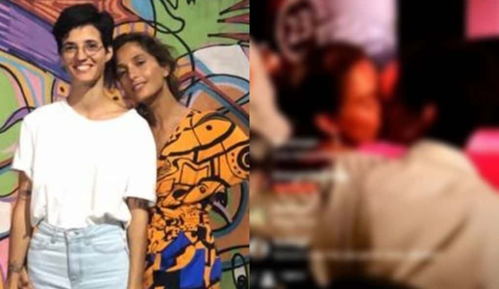 Camila Pitanga e namorada, Beatriz Coelho (Foto: Montagem/TV Foco)
