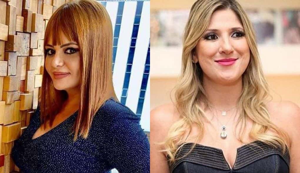 Valentina e Dani Calabresa (Foto: Montagem/TV Foco)