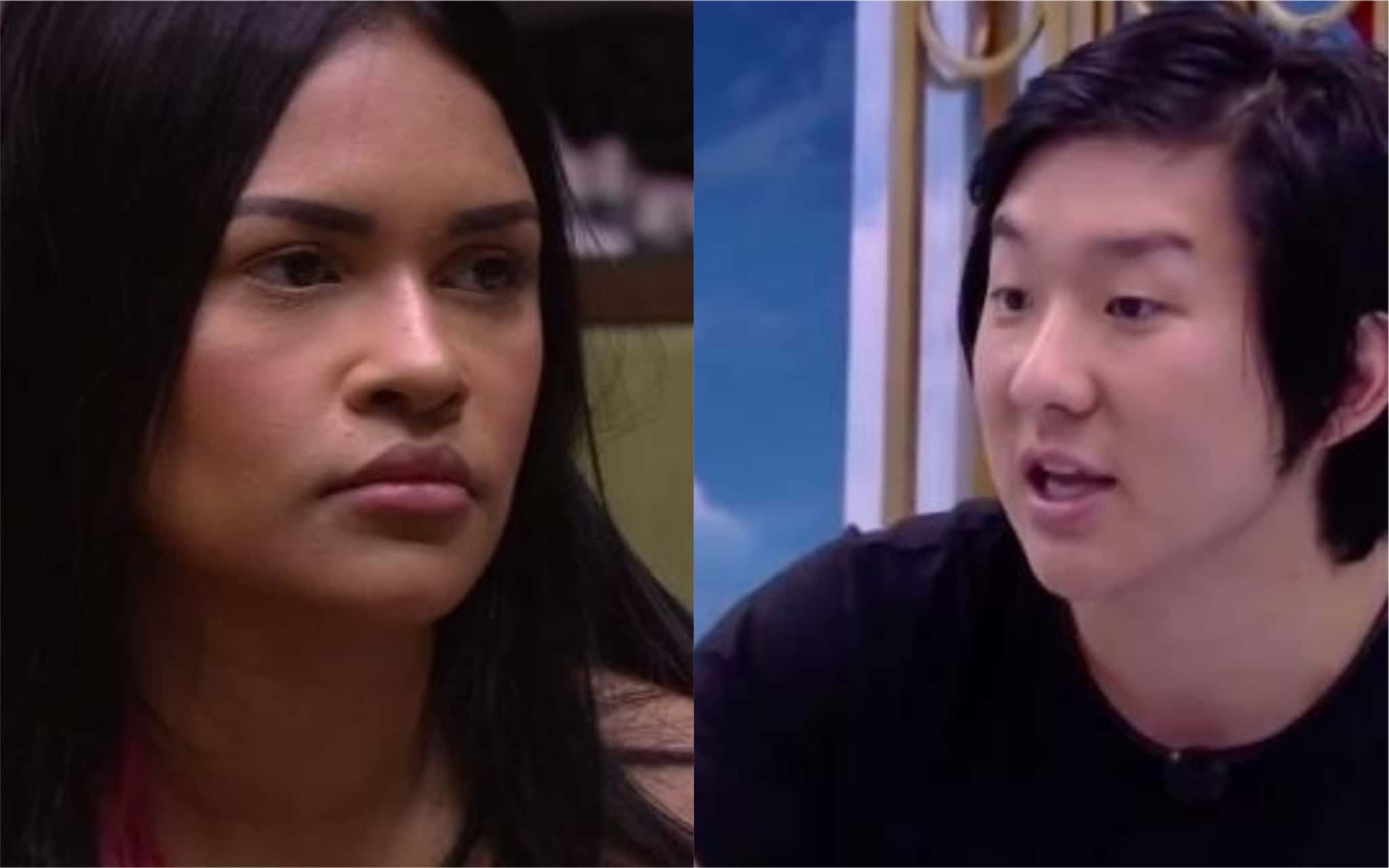 Flaysna e Pyong do BBB20 (Foto: Divulgação / TV Foco)