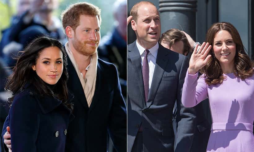 Climão na Realeza! Kate Middleton e príncipe William ignoram aceno de Harry e Meghan Markle (Foto: Reprodução)