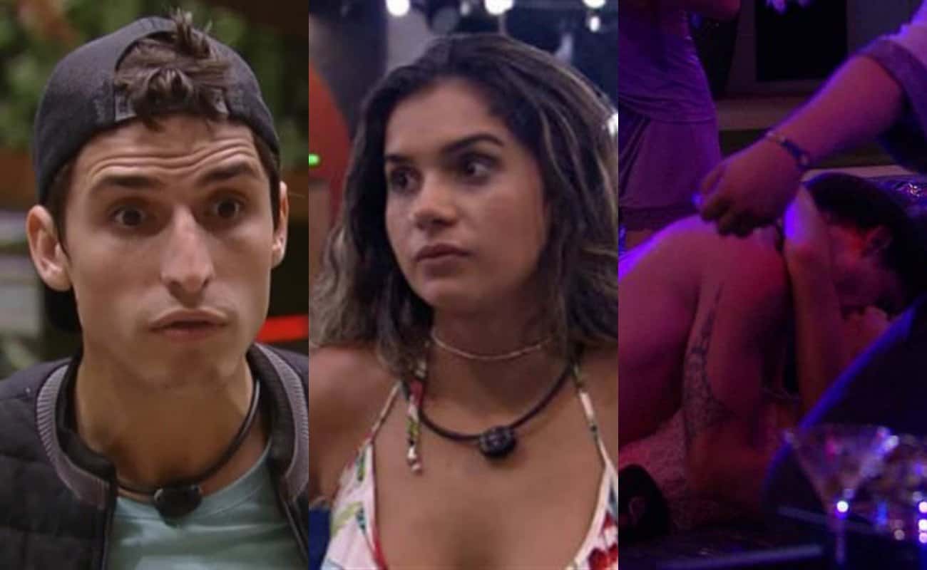 Gizelly elogia beijo de Felipe Prior no BBB20 - Foto: Globo
