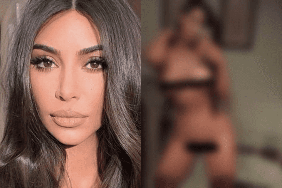 Vazam fotos íntimas de Kim Kardashian na web (Foto: Reprodução)