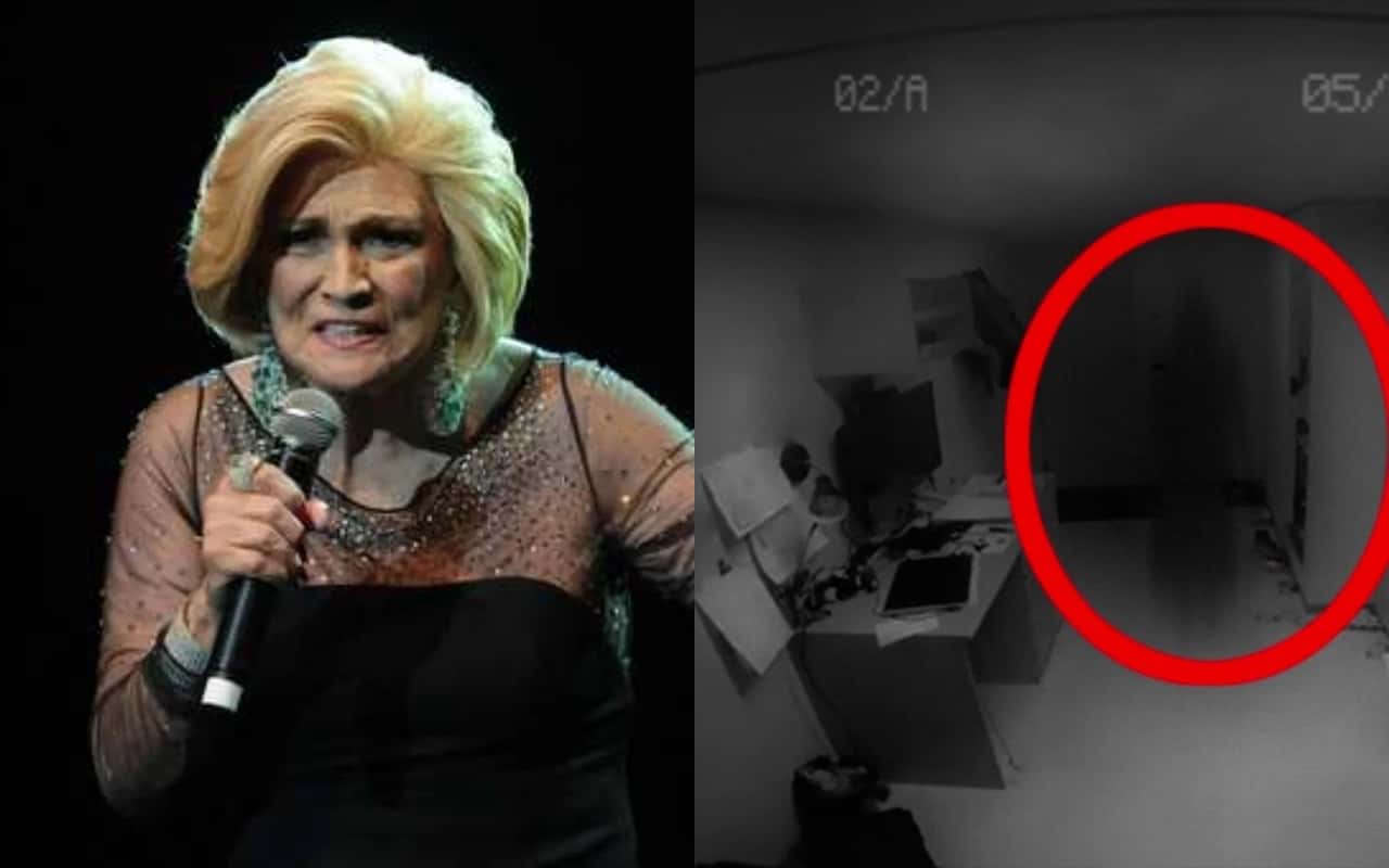 Hebe Camargo ficou apavorada ao ver espíritos no SBT (Foto: Montagem TV Foco)