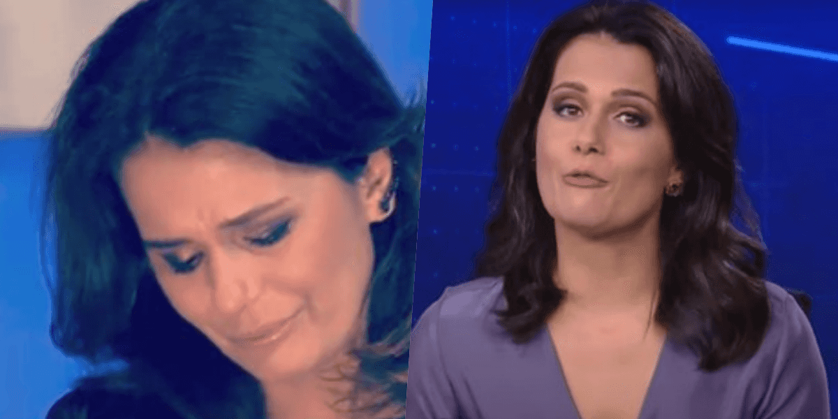 Adriana Araújo teve crise de choro, brigas e está afastada do Jornal da Record (Foto montagem)