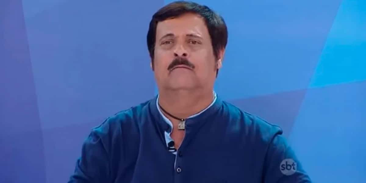 Carlinhos Aguiar no Programa Silvio Santos. (Foto: Reprodução / SBT)