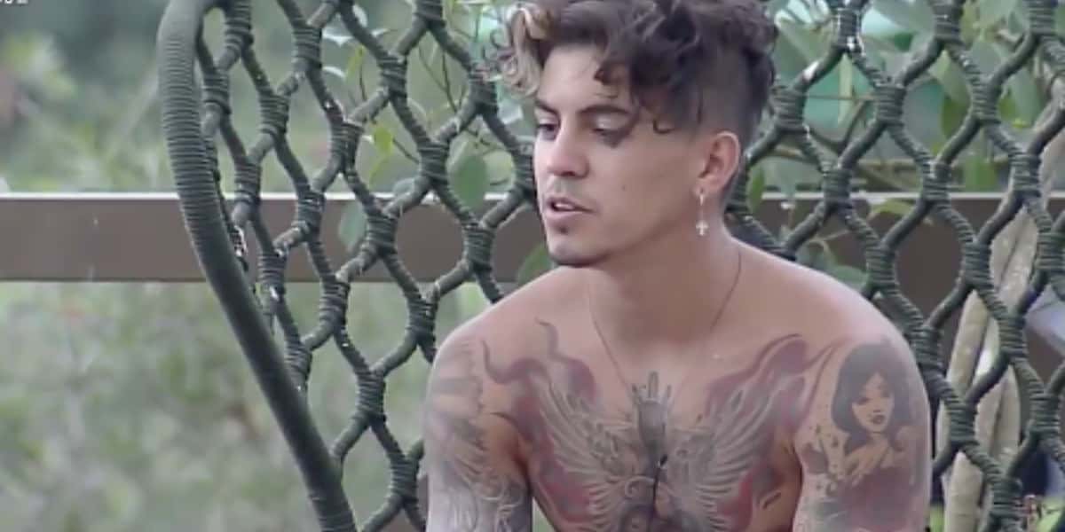 Biel em A Fazenda 12 (Foto: Reprodução)