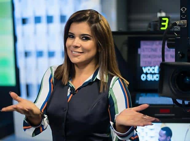 A apresentadora Mara Maravilha (Foto montagem)