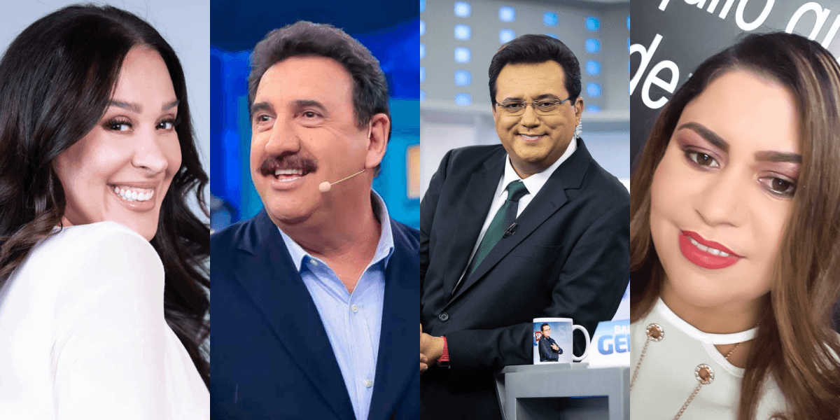 Claudia Raia, Ratinha, Geraldo Luís e Lene Sensitiva (Foto: Divulgação)