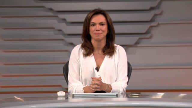 Ana Paula Araújo retornou ao Bom Dia Brasil (Foto: Reprodução)