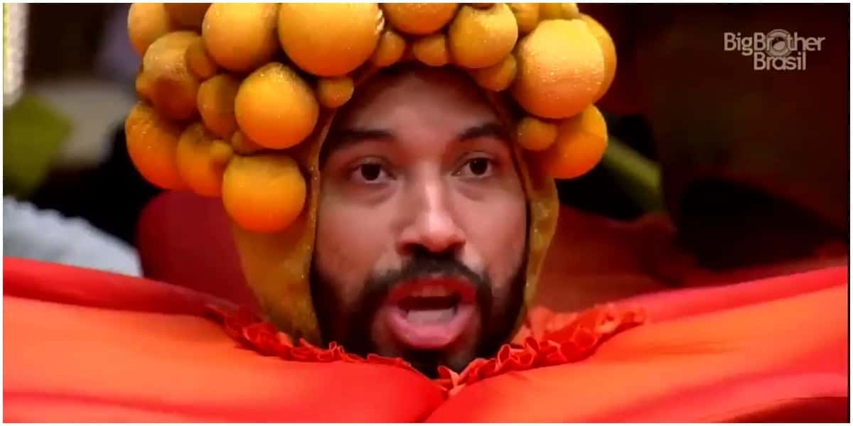 Gilberto "surtou" na casa do BBB21 - Foto: Reprodução