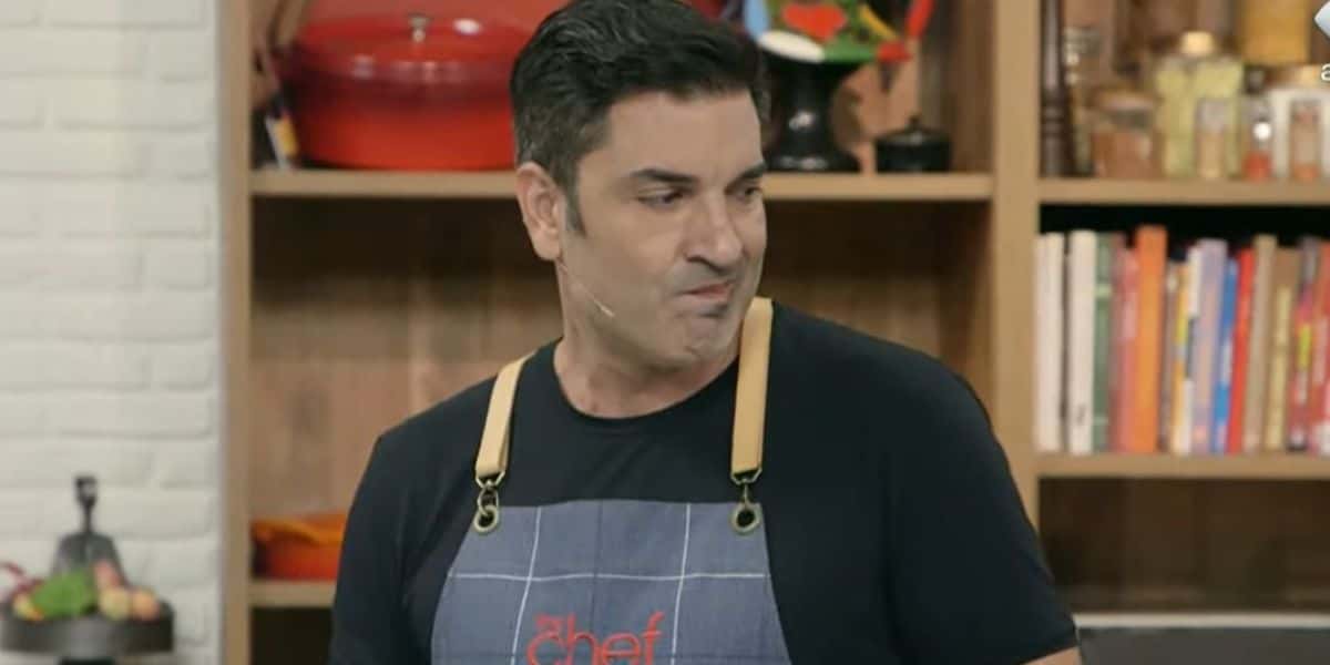 Edu Guedes no The Chef, da Band (Reprodução)