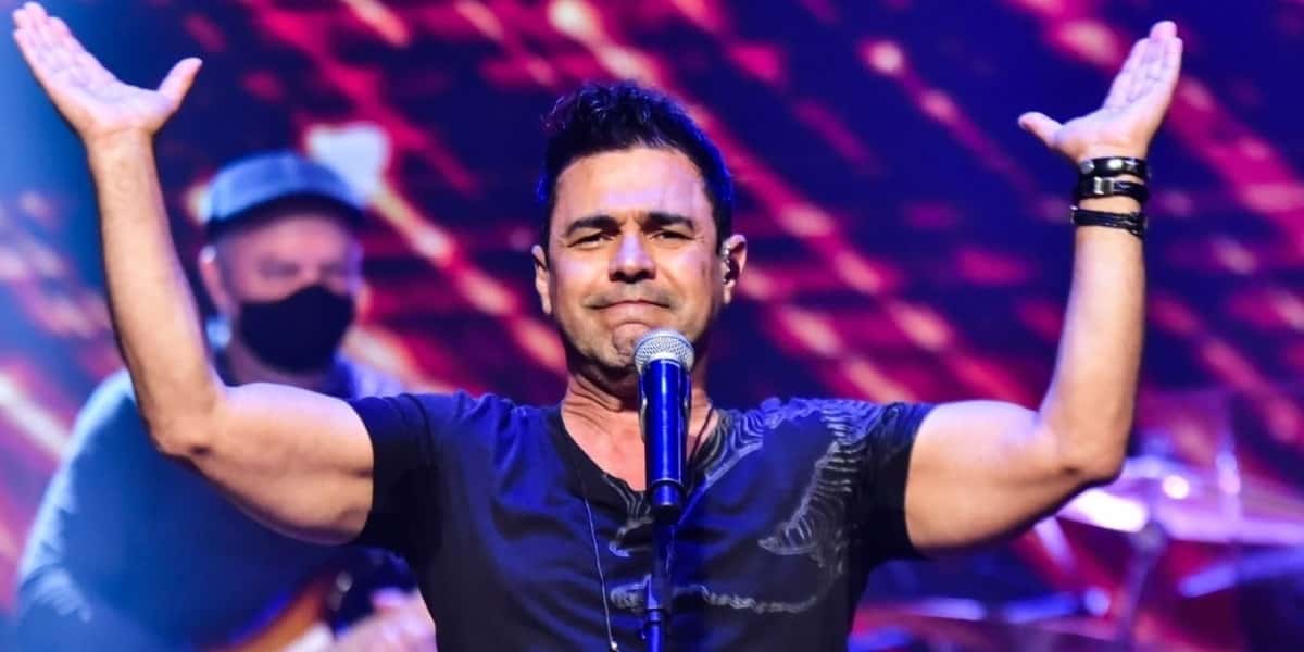 Zezé Di Camargo comemorou a vitória sobre Zilu nos tribunais (Foto: Leo Franco/AgNews)
