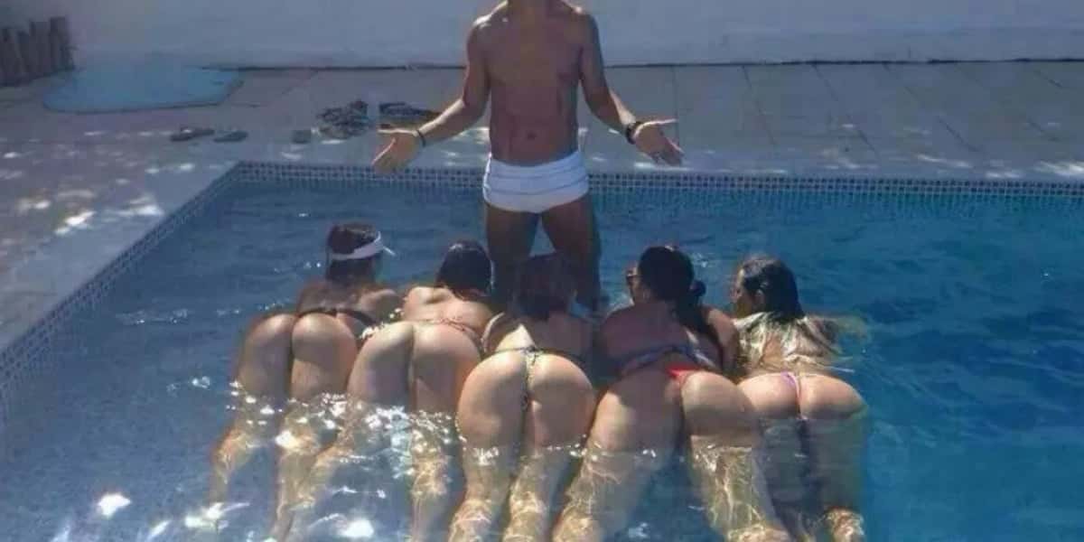 Famoso se envolveu com três mulheres ao mesmo tempo (Imagem: Reprodução)