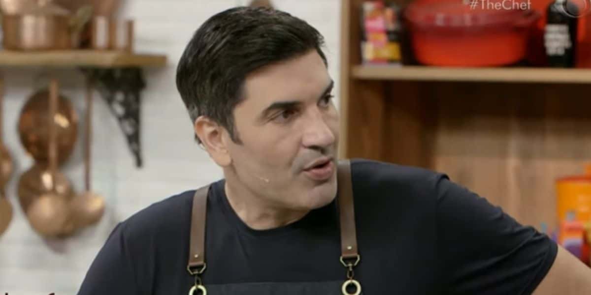 Edu Guedes no The Chef, da Band (Foto: Reprodução)