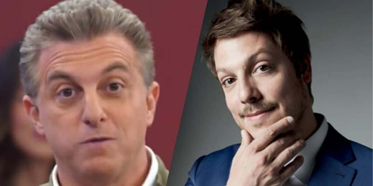 Luciano Huck e Fábio Porchat (Montagem: TV Foco)