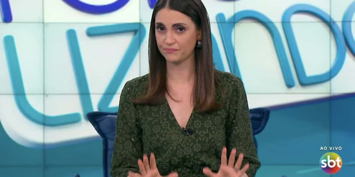 Chris Flores no "Fofocalizando" (Reprodução)