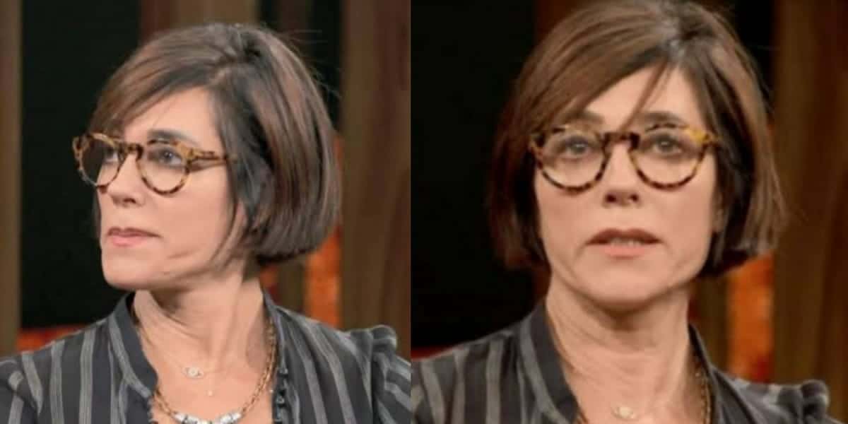 Christiane Torloni durante a Conversa com Bial (Foto: Reprodução)