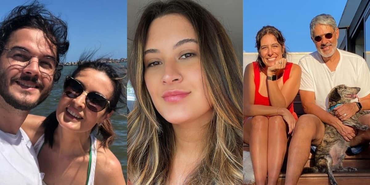 Túlio Gadêlha, Fátima Bernardes, Bia Bonemer, Natasha Dantas e William Bonner (Reprodução)