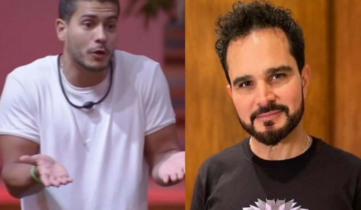 Luciano Camargo comentou sobre Arthur Aguiar no BBB22 (Foto: Reprodução / Instagram / Globoplay)