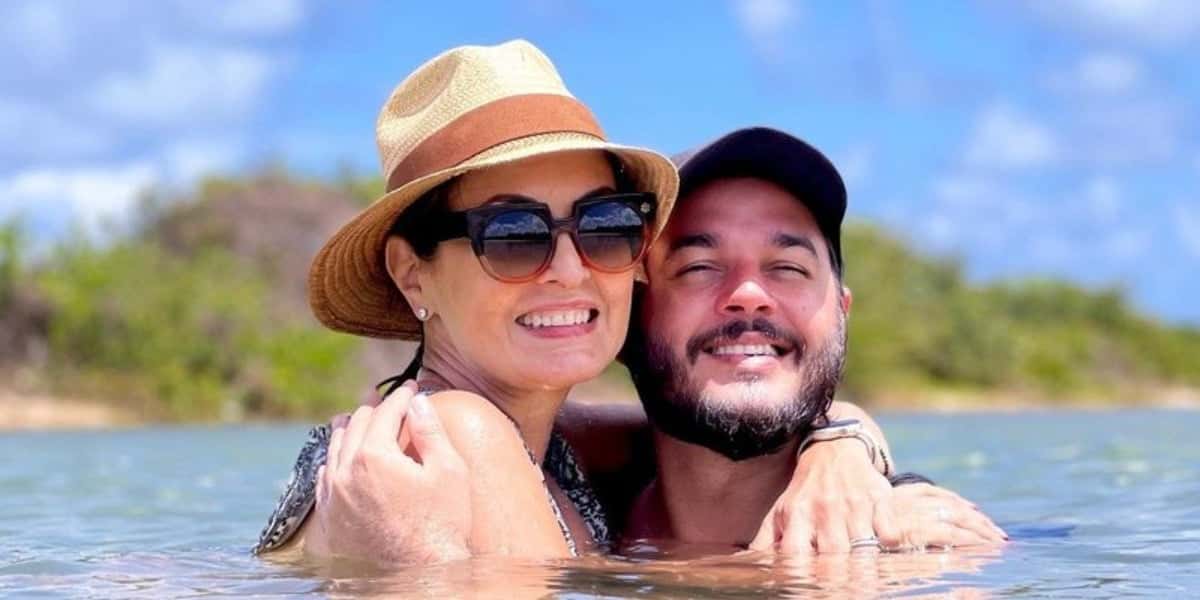 Fátima Bernardes e Túlio Gadêlha estão juntos há 4 anos (Foto: Reprodução)