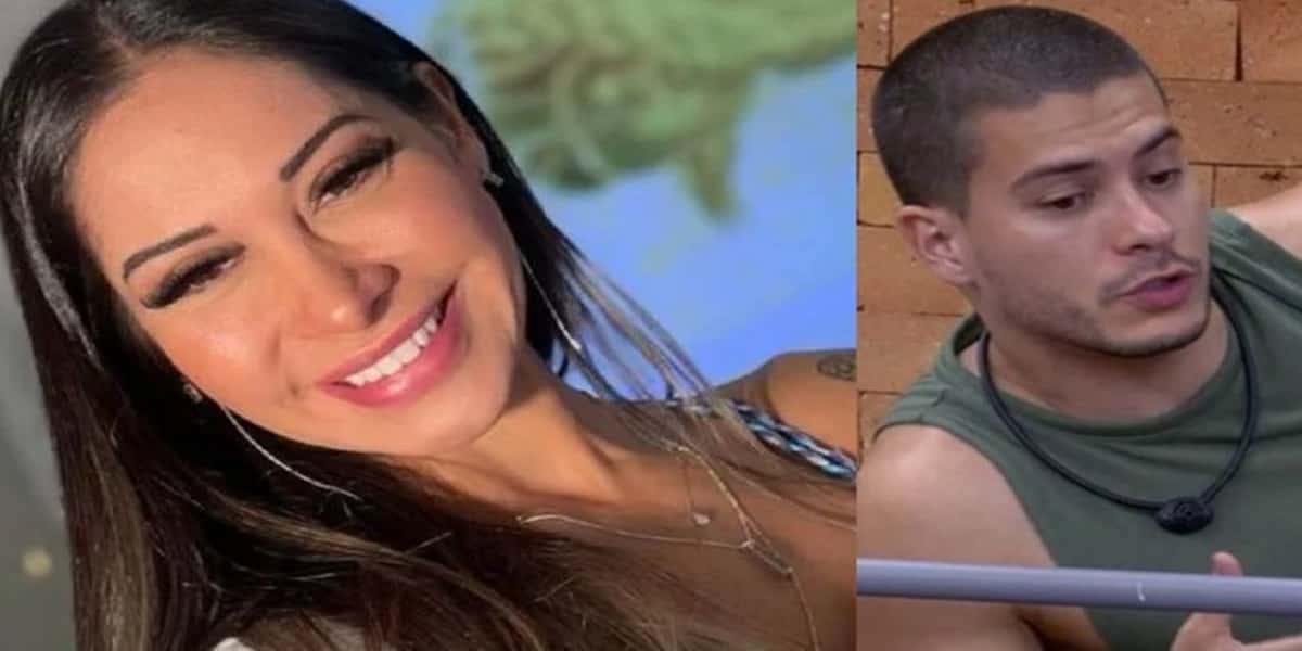 Maíra Cardi e Arthur Aguiar (Foto: montagem)