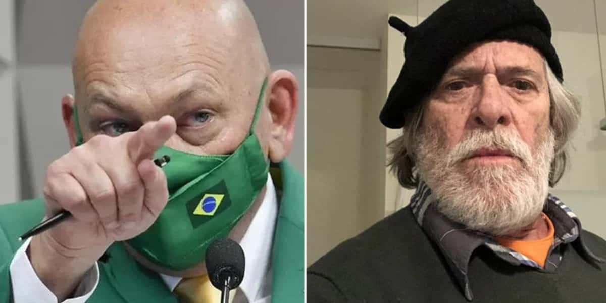 Véio da Havan e José de Abreu tiveram atrito nas redes sociais (Foto: montagem)