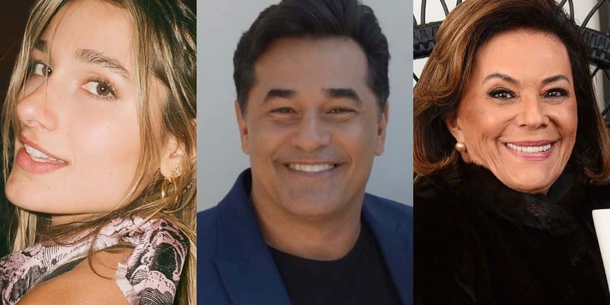 Sasha, Luciano Szafir e Beth Szafir (Reprodução)