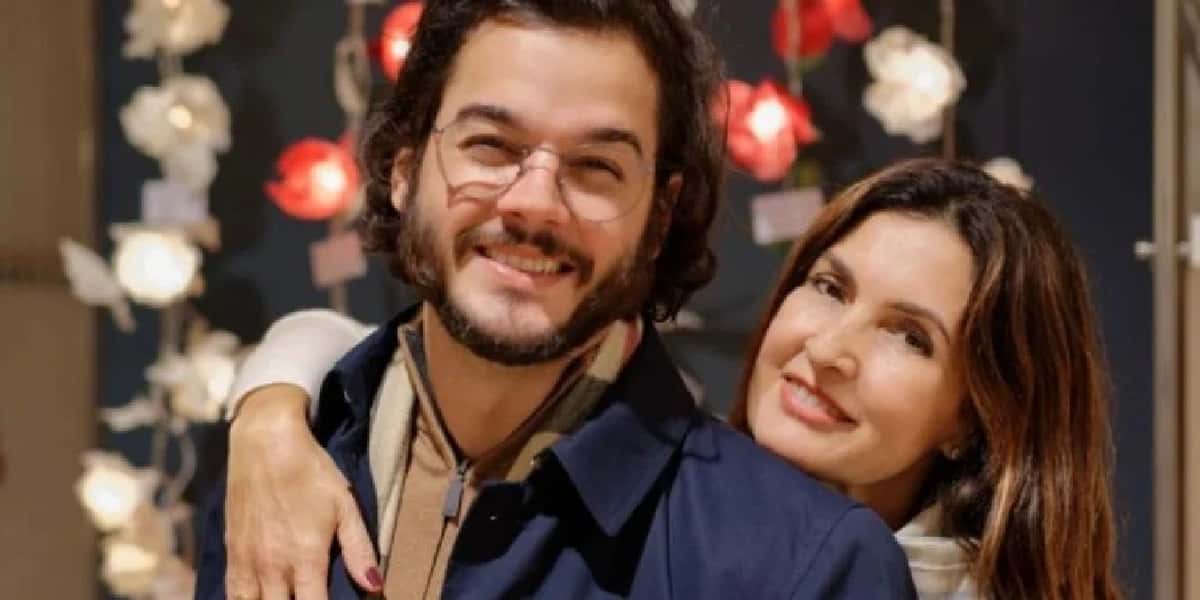 Fátima Bernardes ao lado de Túlio Gadêlha (Foto: Divulgação)